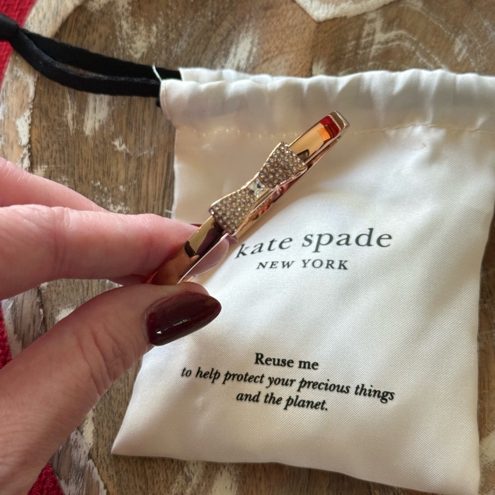 Kate Spade Gold Bow Bracelet